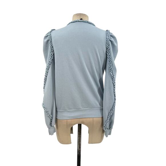 Generation Love Evelyn Sweater Sweatshirt Light Blue Size Small - Picture 8 of 13
